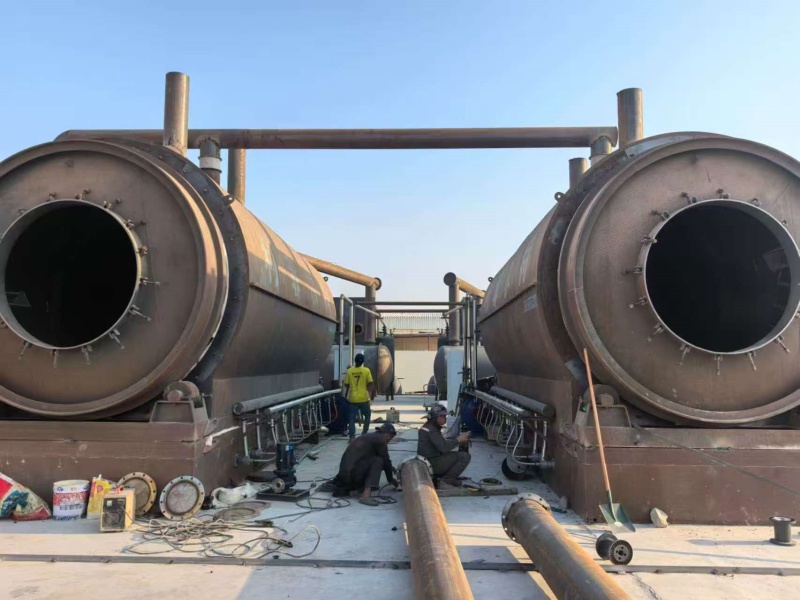 輪胎回收+熱解：固廢處理的綠色革命