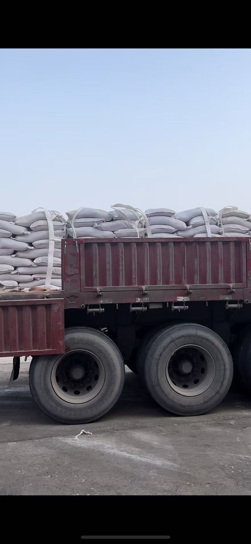 新到一車耐火水泥 保溫材料