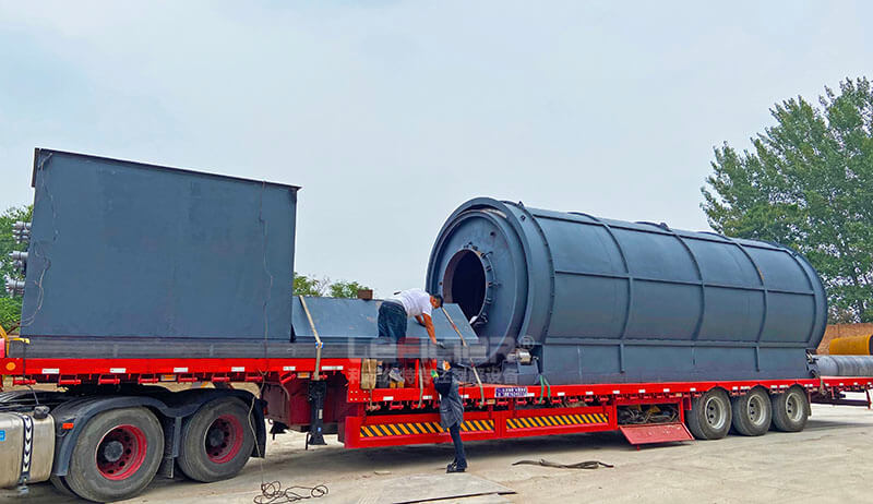 油泥減量化處理設備裝車實拍