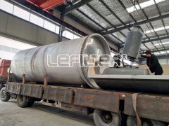 江西客戶2臺廢輪胎煉油設備順利發貨