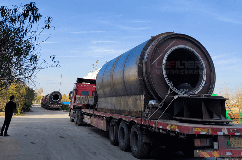 廢輪胎煉油設備